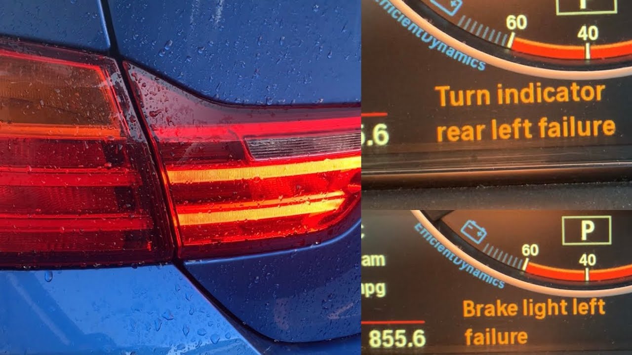 Fixing BMW F3x Brake / Tail / Indicator Light Malfunction - YouTube