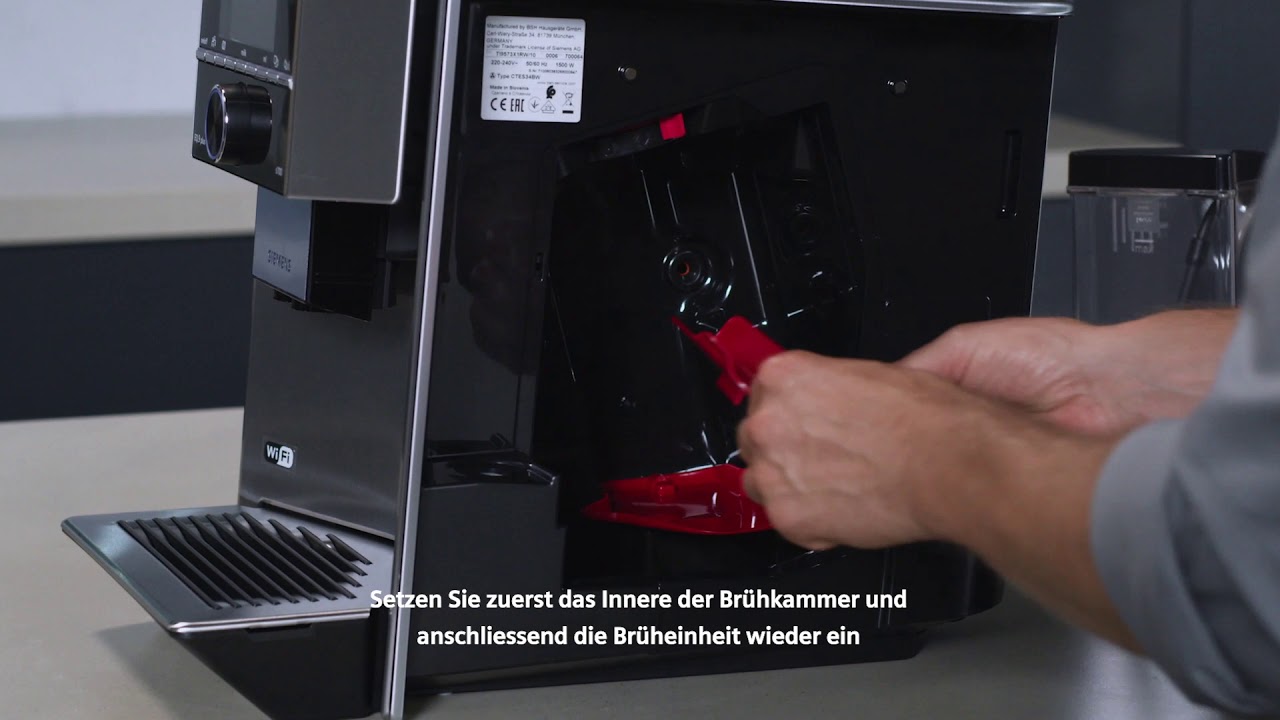 Siemens Eq 9 S500 Ständig Brüheinheit Reinigen Siemens EQ.9 Inbetriebnahme Anleitung Kaffeevollautomat - YouTube