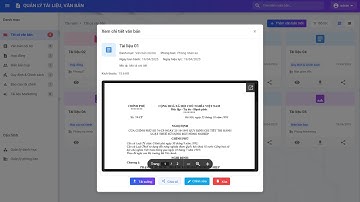 Google Sheets || Apps Script Webapp Quản Lý Tài Liệu, Văn Bản (v1.0)
