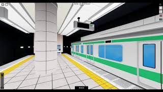 JR E233-7000 Series Saikyo Line (Rails Unlimited) departing Iwahara Airport Station