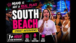 🌴 MIAMI IS NOT A REAL PLACE | 1+ Hour of RAW South Beach Street Interviews 🔥