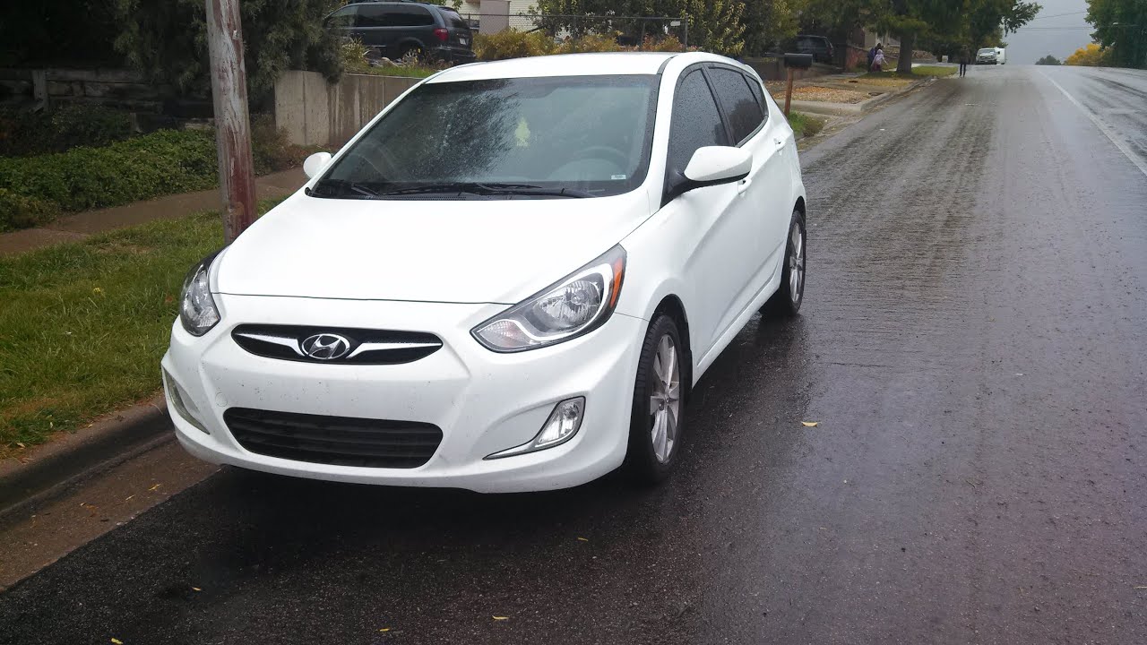 2012 Hyundai accent exhaust cold start - performance - YouTube