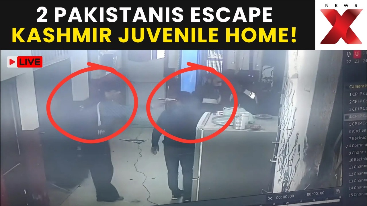 Pakistanis Jail Break LIVE | 3 Inmates, Including 2 Pakistanis, Escape J&K Juvenile Home