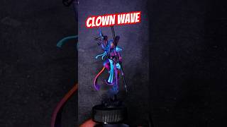 WARHAMMER goes Synthwave #warhammerpainting #harlequin #synthwave #warhammer40k #grimdark #rpg #vibe