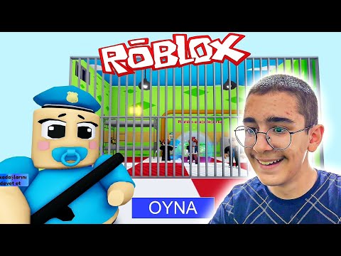 BUĞRA VE BERAT İLE BİRLİKTE ROBLOX HAPİSHANESİNDEN KAÇIŞ!! Roblox Escape Prison Obby