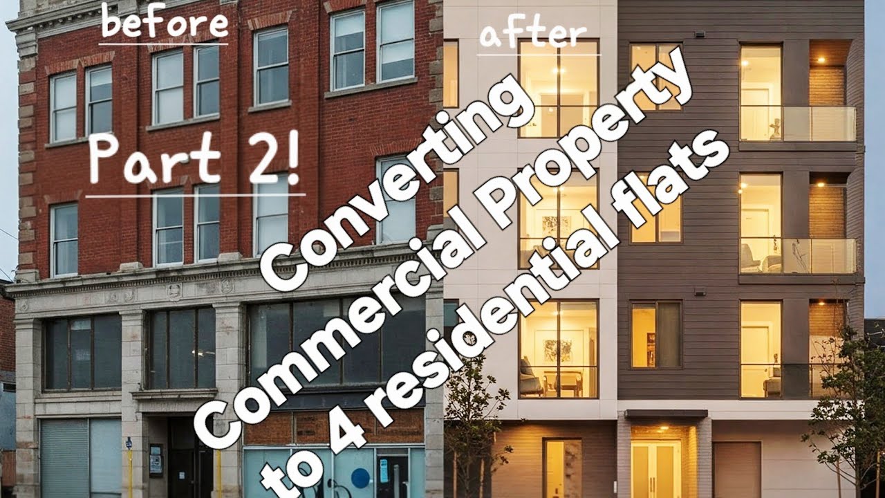 Illustration of Commercial Property Conversion Services