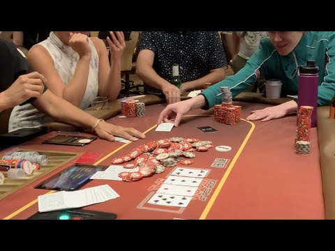 Famous Poker Player Gets Absolutely Punished In Massive All In Pot Against Me!! Poker Vlog Ep 171
