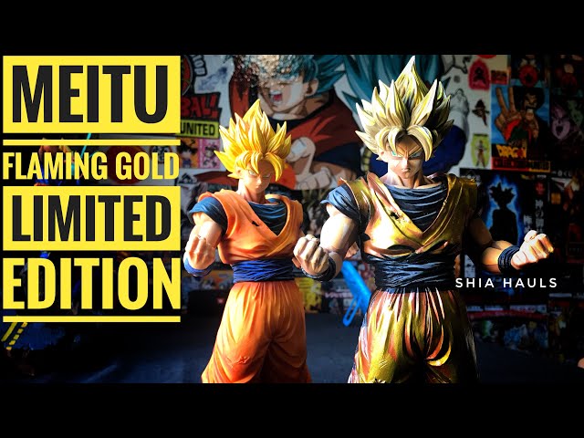 コミック・アニメ Goku Flaming Gold Figure Limited Edition Flaming Gold Limited Edition Goku-174 - YouTube