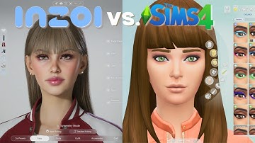 inZOI vs The Sims 4 | Who Wins Character Creation?!