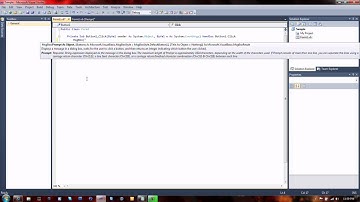 How to make a simple program in microsoft visual basic 2010