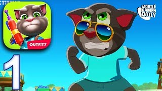 TALKING TOM CAMP Gameplay Part 1 - Getting Started (iOS Android) screenshot 1