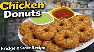 Crispy Chicken Donuts Recipe | Ramzan Special Iftar Snack | Easy & Quick Chicken Donuts at Home screenshot 3
