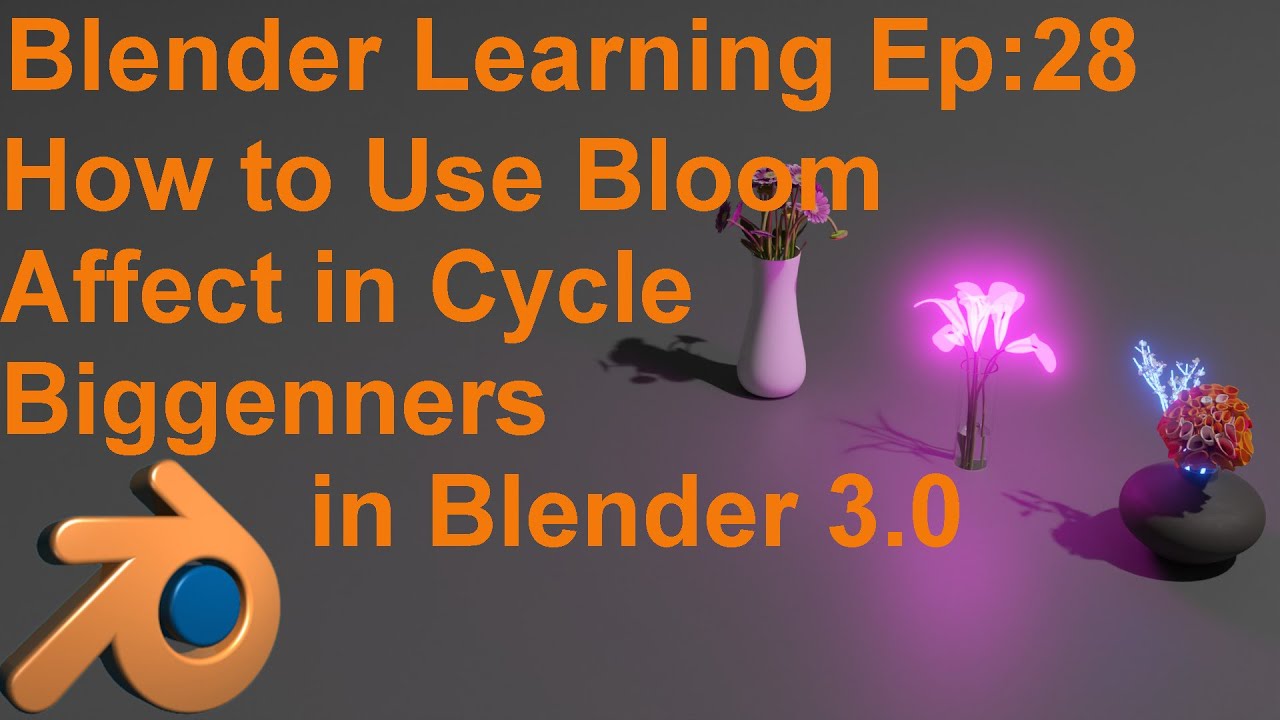 How to use bloom with cycles in Blender?