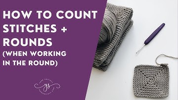 How To Count Stitches And Rounds For Amigurumi Crochet | Working In The Round/Spiral | Yarn Society