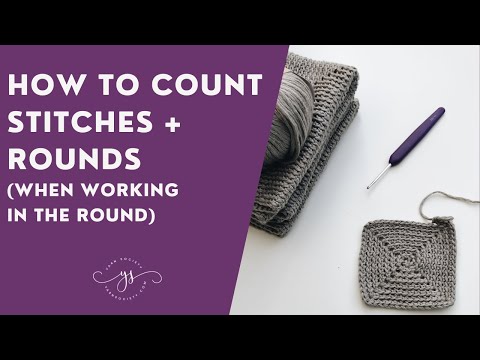 How To Count Stitches And Rounds For Amigurumi Crochet | Working In The Round/Spiral | Yarn Society
