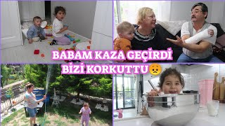 BABAM KAZA GEÇİRDİ🥺DUALARINIZI BEKLİYORUZ🙏🏻2 ÇOCUKLU UYKU DÜZENİMİZ