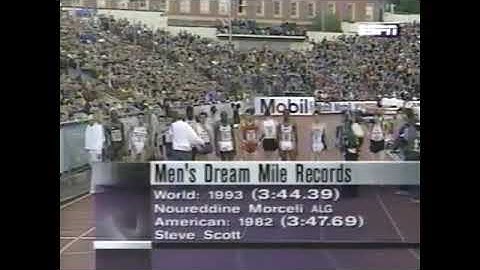 نور الدين مرسلي ضد كاشو سباق المايلNoureddine Morsli against Cacho mile race
