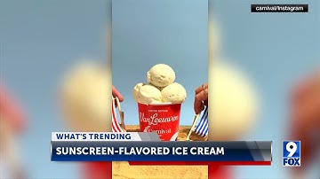 Van Leeuwen Ice Cream and Carnival Cruise Line create sunscreen-flavored ice cream
