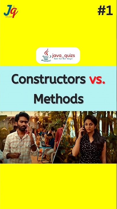 constructors vs methods 🤯 in java #shorts #java #javatutorial ...