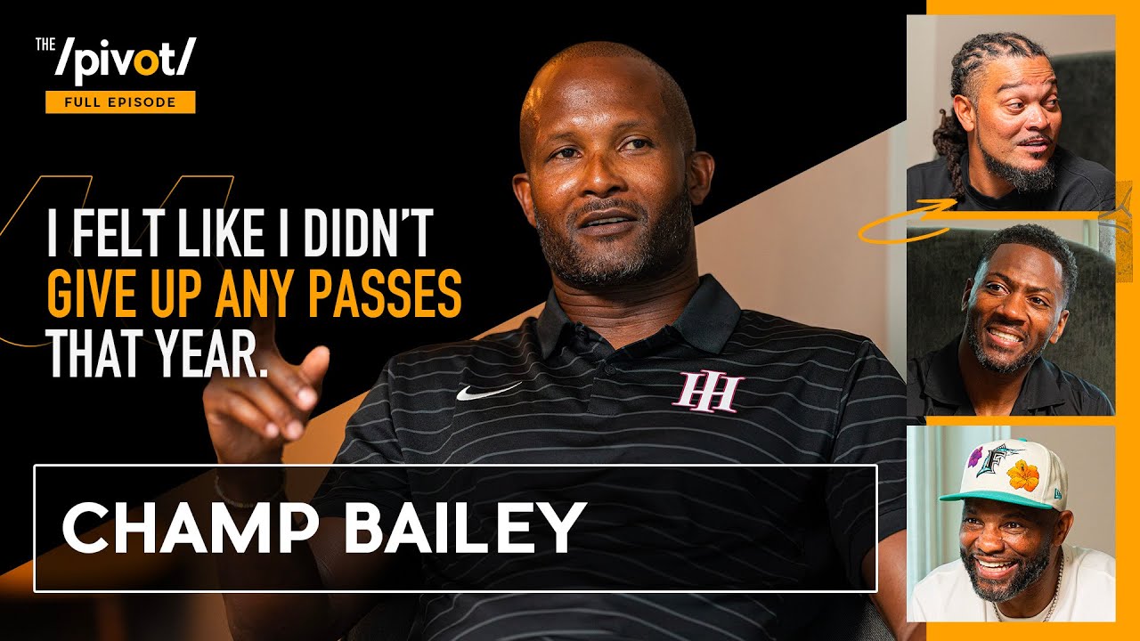 Champ Bailey Hall of Famer on why QBs stopped throwing his way, Revis comp & NFL regret| The Pivot