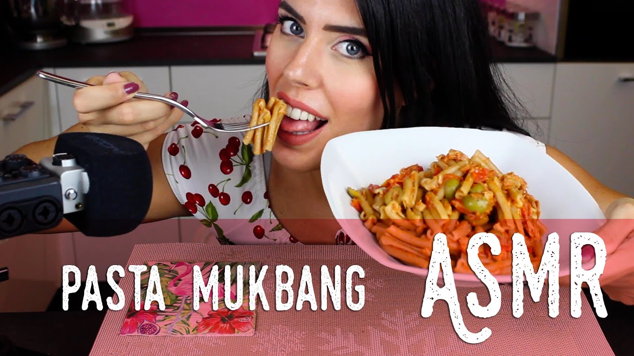 ASMR ita - 🍝 PASTA AL TONNO MUKBANG (Eating Sounds e Whispering)