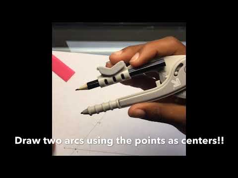 Constructing Parallel Lines( using a compass and straightedge)