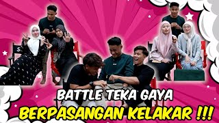 BATTLE GAYA BERPASANGAN KELAKAR !!! DADAM SAINGAN KUAT MIWAN ???