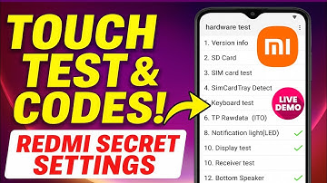 MI Secret Testing Code 2025 | Redmi Phone Touch Test, Camera Test, Speaker Test Easy Guide!