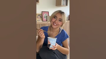 Sabrina Carpenter’s Espresso ice cream is INCREDIBLE! 🍦 #shorts #sabrinacarpenter