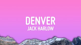 Jack Harlow - Denver (Lyrics) Resimi