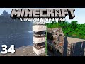 I made a 12 million cobblestone farm  survival time lapse 34