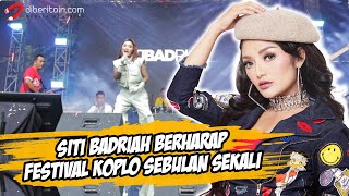 Siti Badriah Berharap Festival Koplo Sebulan Sekali #sitibadriah #festivalkoplo #news