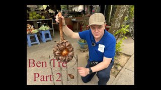 Vietnam -Bentre Part2 Con Phung Island And Candy Factory.