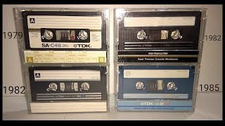 Tdk Sa-С46 '79 / Sa46 '82 / Sa90 '82 / Sf60 '85 #Cassette