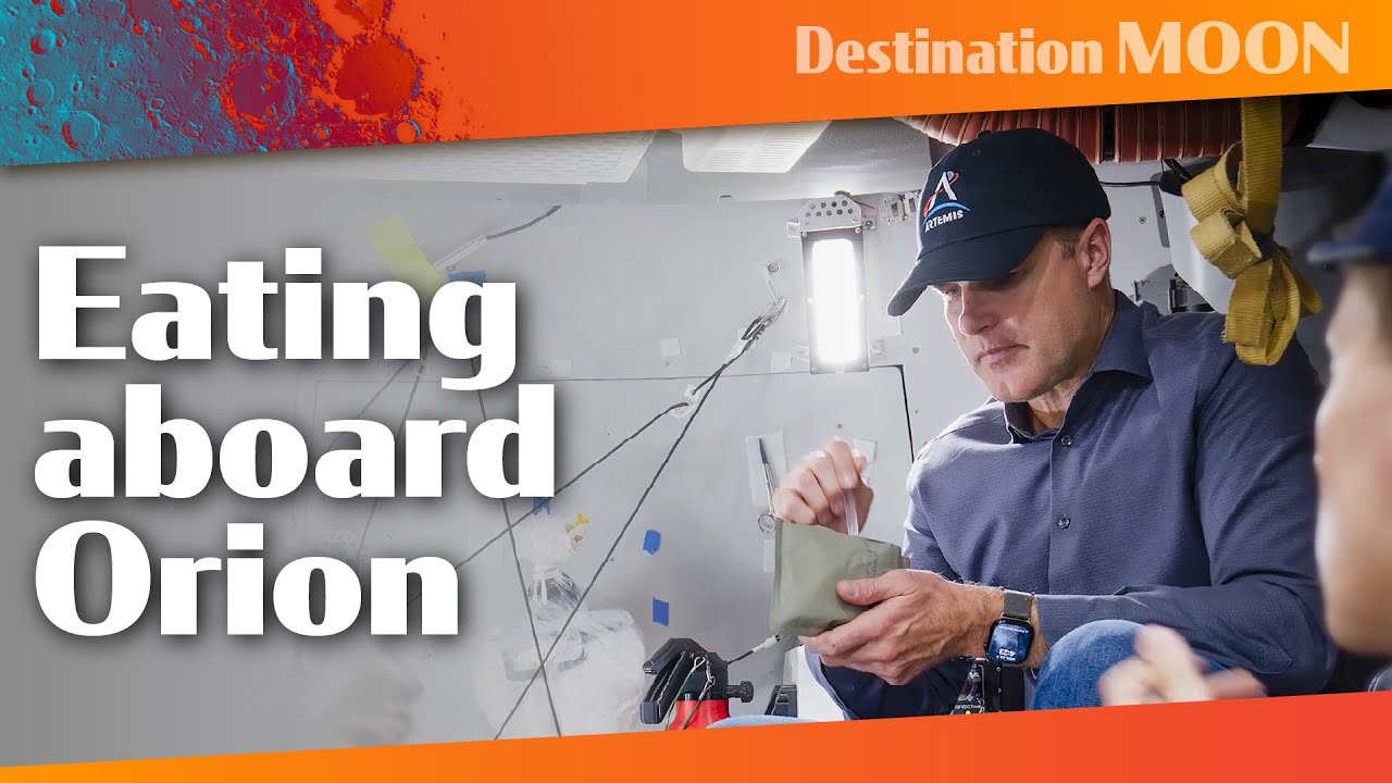 Vlog 20: Eating in space during the Artemis II lunar mission