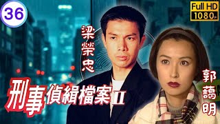 TVB 懸疑劇 | 刑事偵緝檔案II 36/40 | 伯思教育中心之三 | 陶大宇 | 郭可盈 | 粵語中字 | 1995 | Detective Investigation Files II