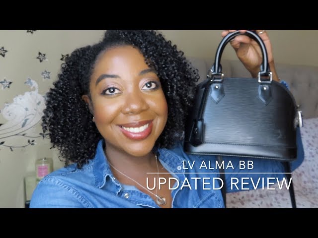 Louis Vuitton Alma BB in Limited Edition DA - Review, Wear & Tear + What  Fits Inside! 