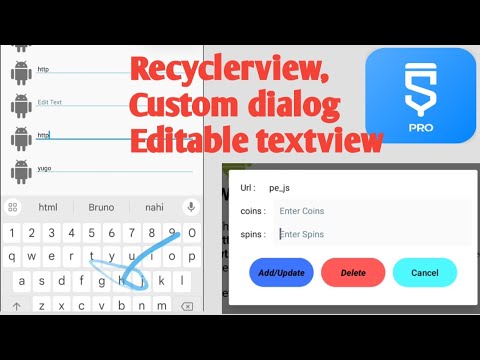 Focusable Edittext Sketchware
