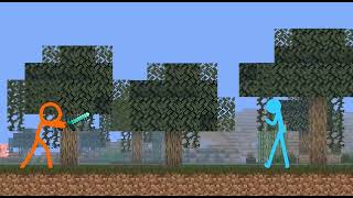 اقوى قتال ستيكمان ماينكرافت لن تصدق ماذا حدث😲!! screenshot 3