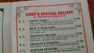 OYSTER BAY NEW YORK - HAPPY GARDEN CHINESE MENU