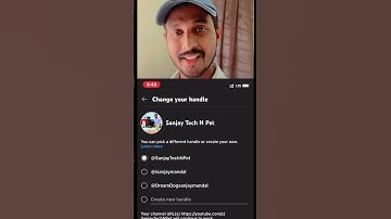 How to use YouTube Handle New Update