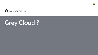 Grey Cloud color #747880 hex color - Blue color - Warm color 747880