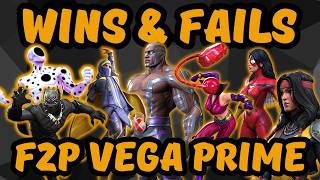 Huge Rank Ups (2 Rank 4s) & Crystal Opening For Towers Score 3,500 Pursuit - F2P Vega Prime MCoC