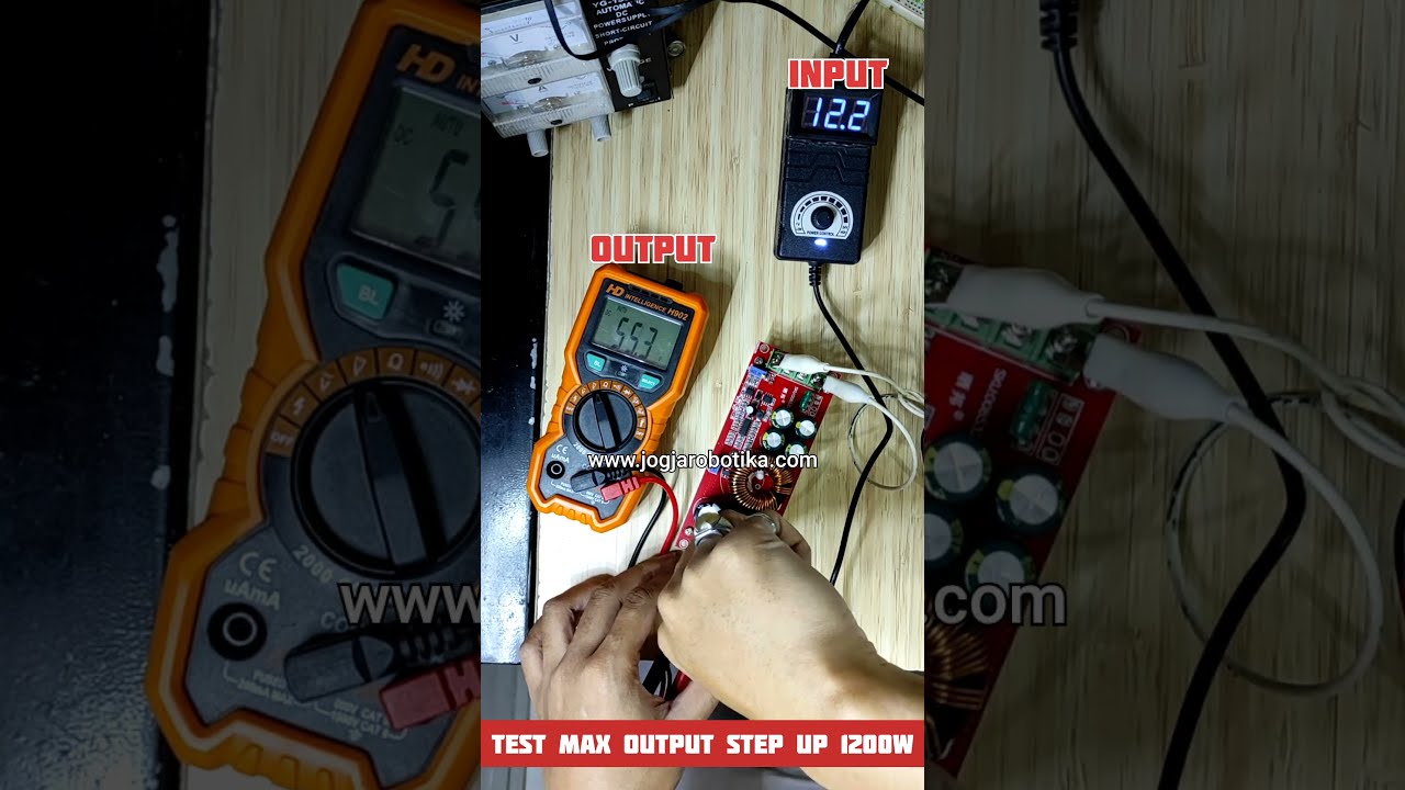 DC Boost Converter Step Up 1200W 20A CC CV Shorts