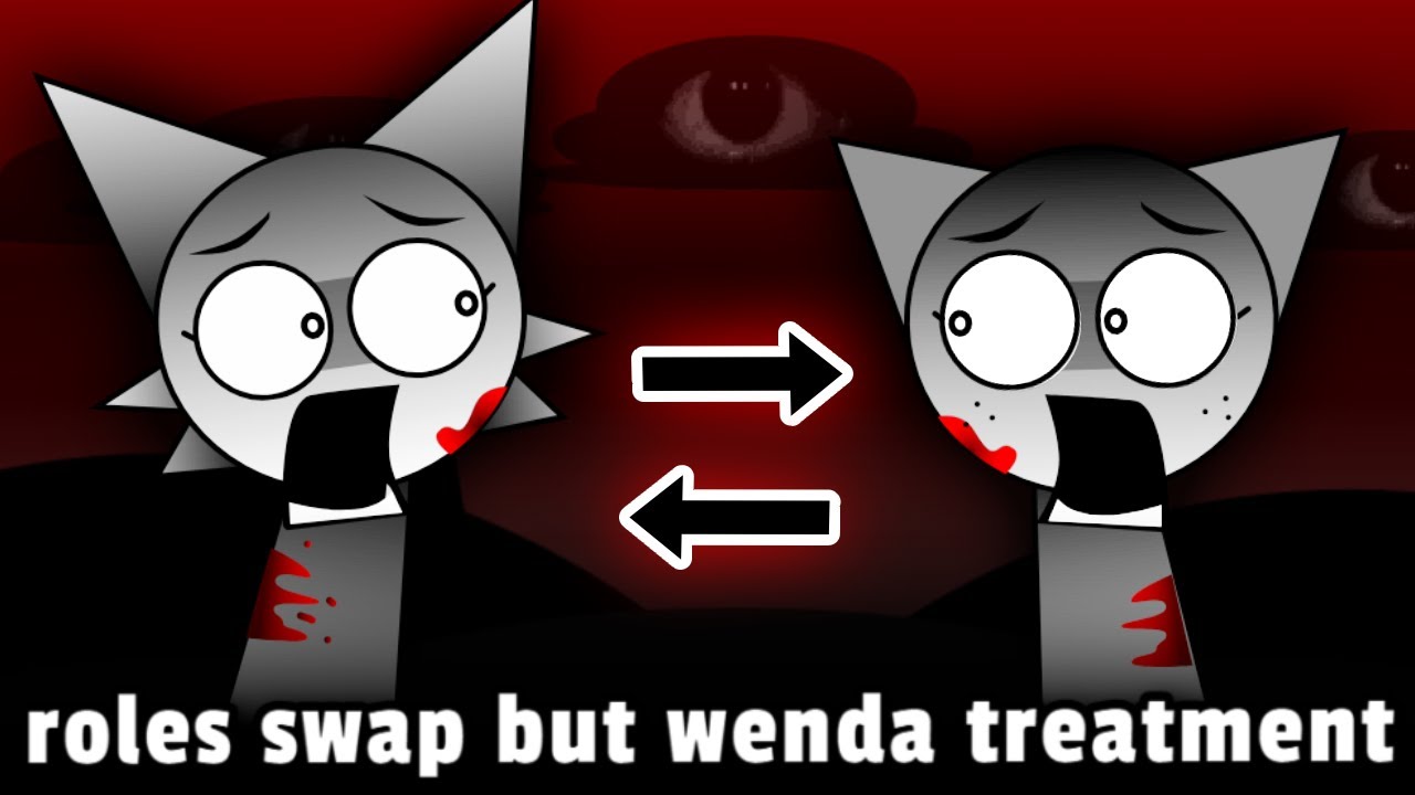 Sprunki WENDA Treatment But SWAPPED Version
