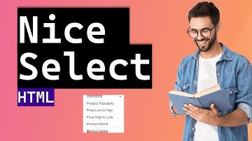 How to create the Custom jQuery Nice Select - HTML
