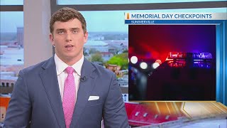 Summerville PD to conduct Memorial Day checkpoints