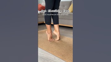 Feet flexibility 🖤 Daily stretches #stretching #feet