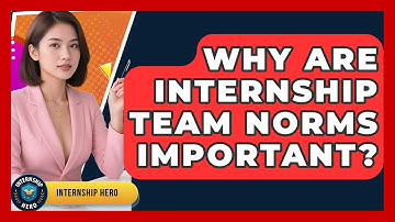 Why Are Internship Team Norms Important? - Internship Hero