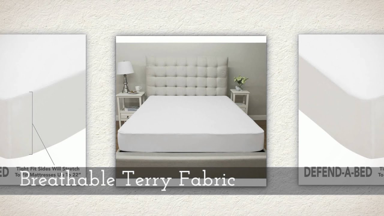 defend a bed premium waterproof mattress pad